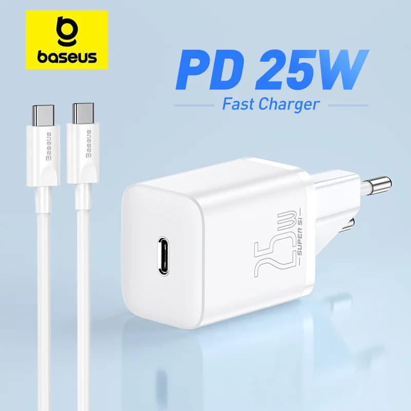 Sạc Nhanh PD USB-C 25W Di Động Cho Điện Thoại