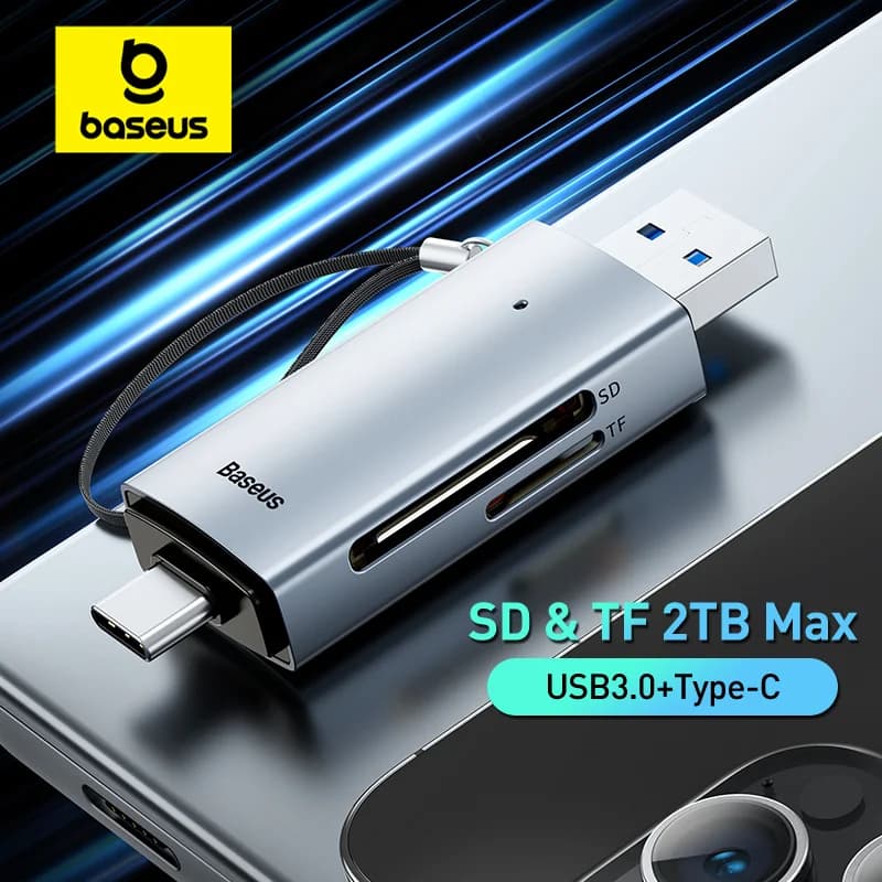 Đầu đọc thẻ SD/MicroSD USB-C và USB 3.0
